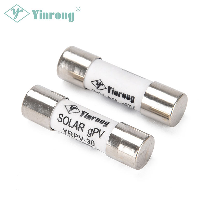 1100VDC 30A 10×38mm Solar PV Fusível Link