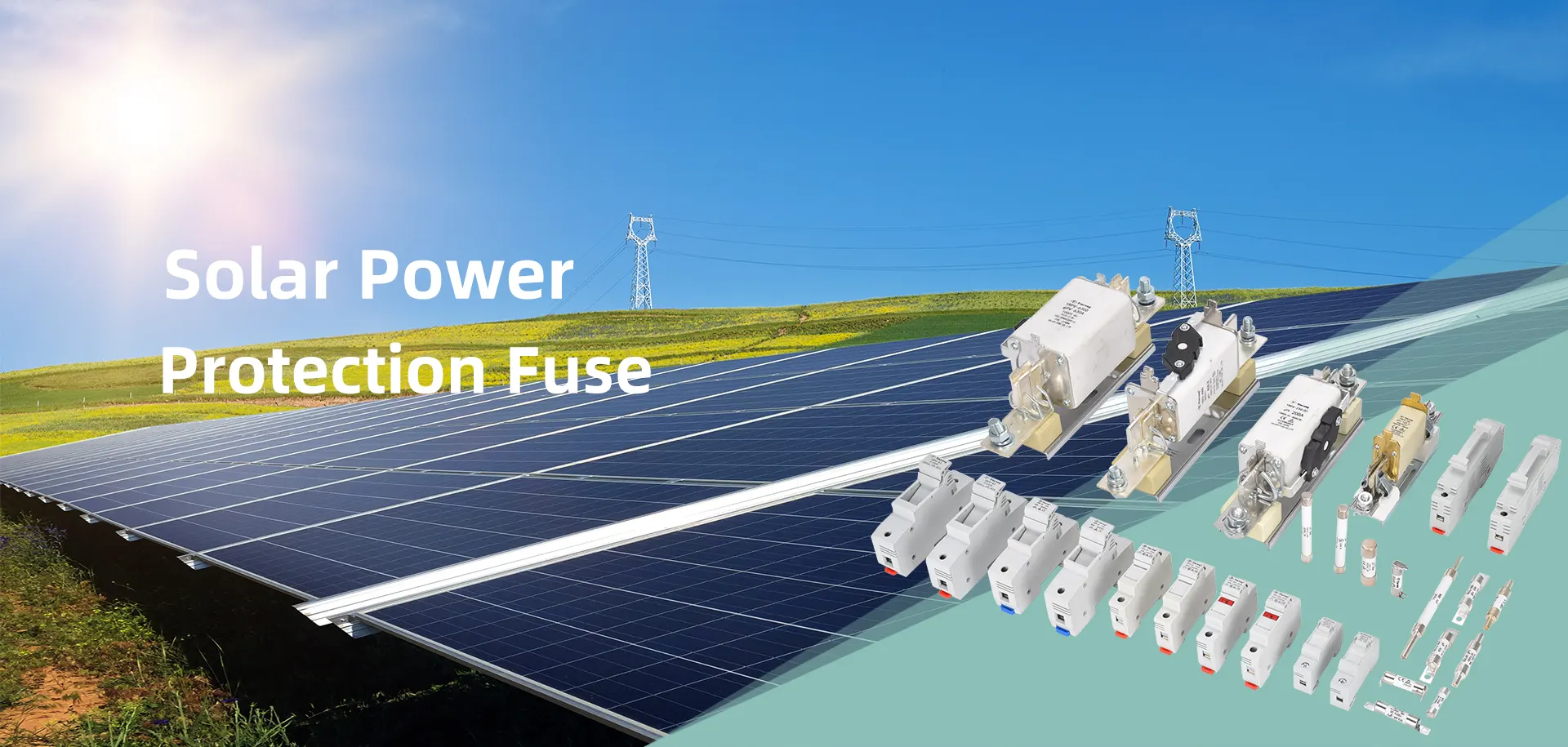 China Solar Power Protection Fabricantes de fusíveis PV