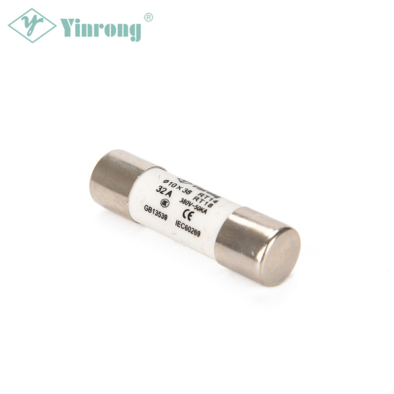 500VAC 32A 10×38mm Cilíndrico HRC Fusível Link