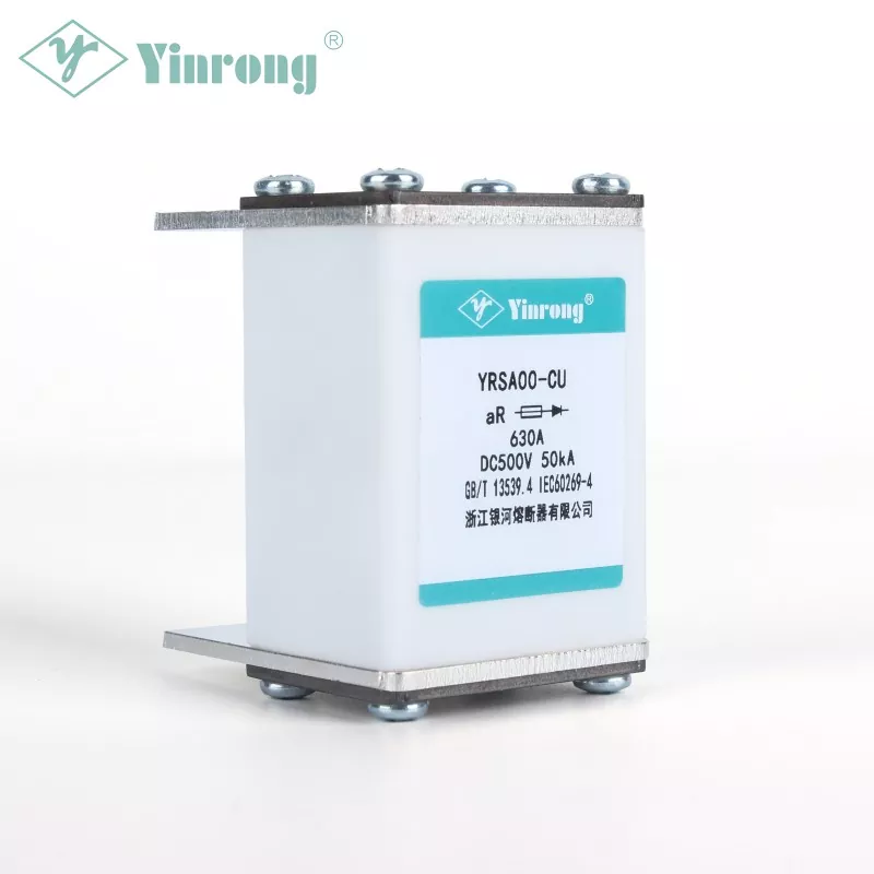 Fusível de alta velocidade de corpo quadrado para armazenamento de energia ESS 500V